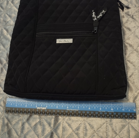 Vera Bradley Black Quilted Crossbody Bag - Picture 7 of 8